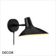Nordlux - Darci Short - Matt Black Modern Designer Adjustable Wall Light - Minimalist Industrial Chic for your Studio, Office, Study, Workspace, Bedside & Living Room Nordlux - Darci Short - Matt Black Modern Designer Adjustable Wall Light - Minimalist Industrial Chic for your Studio, Office, Study, Workspace, Bedside & Living Room