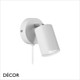 Nordlux - Explore - White Modern Designer Adjustable Wall Light - Ideal as a Bedside Light, Reading Light or Desk Light