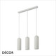 1 C Nordlux - Miella 3-Rail - Fluted White Glass Modern Designer Multiple Pendant Light - Classic Danish Design for any Contemporary Space 1 C Nordlux - Miella 3-Rail - Fluted White Glass Modern Designer Multiple Pendant Light - Classic Danish Design for any Contemporary Space