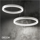 Ideal Lux - Oracle 50, 60, 70, Round - Matt White Modern Designer LED Suspension Light - Minimalism for a Kitchen, Dining Room, Office, Boardroom, Laboratory, Shop, Café or Bistro Ideal Lux - Oracle 50, 60, 70, Round - Matt White Modern Designer LED Suspension Light - Minimalism for a Kitchen, Dining Room, Office, Boardroom, Laboratory, Shop, Café or Bistro