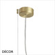 11 Ideal Lux - Perlage 30 - Amber Glass with Satin Brass Rounded Rectangular  Modern Designer Multiple Pendant Light - A Stunning Statement Piece for Any Contemporary Space 11 Ideal Lux - Perlage 30 - Amber Glass with Satin Brass Rounded Rectangular  Modern Designer Multiple Pendant Light - A Stunning Statement Piece for Any Contemporary Space