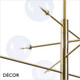 A1. Ideal Lux - Equinoxe 8 - Antique Brass & Clear Glass Globes Modern Designer Multiple Globe Pendant Light - A Statement Piece for your Dining Room, Hallway, Stairwell, Kitchen, Restaurant, Bistro or Hotel Foyer A1. Ideal Lux - Equinoxe 8 - Antique Brass & Clear Glass Globes Modern Designer Multiple Globe Pendant Light - A Statement Piece for your Dining Room, Hallway, Stairwell, Kitchen, Restaurant, Bistro or Hotel Foyer