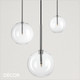 1 A Ideal Lux - Equinoxe 15, 20 & 25 - Polished Chrome & Clear Glass Globe Modern Designer Pendant Light - A Minimalist Piece for your Dining Room, Hallway, Stairwell, Kitchen, Restaurant, Bistro or Hotel Foyer 1 A Ideal Lux - Equinoxe 15, 20 & 25 - Polished Chrome & Clear Glass Globe Modern Designer Pendant Light - A Minimalist Piece for your Dining Room, Hallway, Stairwell, Kitchen, Restaurant, Bistro or Hotel Foyer