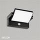 Ideal Lux - Swipe with Sensor - Black & Opal White Modern Designer Outdoor LED Adjustable Wall Light - Minimalist Italian Design for the Garden & Outdoor Area of your Hotel, Bar, Bistro & Café Ideal Lux - Swipe with Sensor - Black & Opal White Modern Designer Outdoor LED Adjustable Wall Light - Minimalist Italian Design for the Garden & Outdoor Area of your Hotel, Bar, Bistro & Café