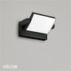 Ideal Lux - Swipe - Black & Opal White Modern Designer Outdoor LED Adjustable Wall Light - Minimalist Italian Design for the Garden & Outdoor Area of your Hotel, Bar, Bistro & Café Ideal Lux - Swipe - Black & Opal White Modern Designer Outdoor LED Adjustable Wall Light - Minimalist Italian Design for the Garden & Outdoor Area of your Hotel, Bar, Bistro & Café