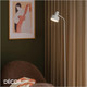 Nordlux - Matis - White Modern Designer Adjustable Floor Lamp - Danish Minimalism for Any Contemporary Space