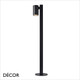 Nordlux - Tin 80 Garden Light - Black Modern Designer Outdoor Post Light - Minimalist Style Light for any Outdoor Area of a Home, Hotel & Bistro Nordlux - Tin 80 Garden Light - Black Modern Designer Outdoor Post Light - Minimalist Style Light for any Outdoor Area of a Home, Hotel & Bistro