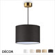 Ideal Lux - Set Up 30 - Brushed Brass Pendant Light Fitting with a Choice of 30cm Shades in Dove Grey, Wood, Black, White or Beige - Stylish Italian Chic for a  Kitchen, Dining Room, Reception Room, Hotel or Restaurant Ideal Lux - Set Up 30 - Brushed Brass Pendant Light Fitting with a Choice of 30cm Shades in Dove Grey, Wood, Black, White or Beige - Stylish Italian Chic for a  Kitchen, Dining Room, Reception Room, Hotel or Restaurant