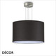 Ideal Lux - Set Up 45 - Satin Nickel Pendant Light Fitting with a Choice of 45cm Shades in Dove Grey, Wood, Black, White or Beige - Stylish Italian Chic for a  Kitchen, Dining Room, Reception Room, Hotel or Restaurant Ideal Lux - Set Up 45 - Satin Nickel Pendant Light Fitting with a Choice of 45cm Shades in Dove Grey, Wood, Black, White or Beige - Stylish Italian Chic for a  Kitchen, Dining Room, Reception Room, Hotel or Restaurant