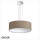 Ideal Lux - Set Up Slim 45 - Matt White Pendant Light Fitting with a Choice of 45cm Shades in Dove Grey, Wood, Black, White or Beige - Stylish Italian Chic for a  Kitchen, Dining Room, Reception Room, Hotel or Restaurant Ideal Lux - Set Up Slim 45 - Matt White Pendant Light Fitting with a Choice of 45cm Shades in Dove Grey, Wood, Black, White or Beige - Stylish Italian Chic for a  Kitchen, Dining Room, Reception Room, Hotel or Restaurant