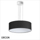 Ideal Lux - Set Up Slim 45 - Matt White Pendant Light Fitting with a Choice of 45cm Shades in Dove Grey, Wood, Black, White or Beige - Stylish Italian Chic for a  Kitchen, Dining Room, Reception Room, Hotel or Restaurant Ideal Lux - Set Up Slim 45 - Matt White Pendant Light Fitting with a Choice of 45cm Shades in Dove Grey, Wood, Black, White or Beige - Stylish Italian Chic for a  Kitchen, Dining Room, Reception Room, Hotel or Restaurant