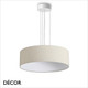Ideal Lux - Set Up Slim 45 - Matt White Pendant Light Fitting with a Choice of 45cm Shades in Dove Grey, Wood, Black, White or Beige - Stylish Italian Chic for a  Kitchen, Dining Room, Reception Room, Hotel or Restaurant Ideal Lux - Set Up Slim 45 - Matt White Pendant Light Fitting with a Choice of 45cm Shades in Dove Grey, Wood, Black, White or Beige - Stylish Italian Chic for a  Kitchen, Dining Room, Reception Room, Hotel or Restaurant
