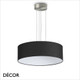 Ideal Lux - Set Up Slim 45 - Satin Nickel Pendant Light Fitting with a Choice of 45cm Shades in Dove Grey, Wood, Black, White or Beige - Stylish Italian Chic for a  Kitchen, Dining Room, Reception Room, Hotel or Restaurant Ideal Lux - Set Up Slim 45 - Satin Nickel Pendant Light Fitting with a Choice of 45cm Shades in Dove Grey, Wood, Black, White or Beige - Stylish Italian Chic for a  Kitchen, Dining Room, Reception Room, Hotel or Restaurant