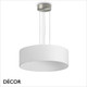 Ideal Lux - Set Up Slim 45 - Satin Nickel Pendant Light Fitting with a Choice of 45cm Shades in Dove Grey, Wood, Black, White or Beige - Stylish Italian Chic for a  Kitchen, Dining Room, Reception Room, Hotel or Restaurant Ideal Lux - Set Up Slim 45 - Satin Nickel Pendant Light Fitting with a Choice of 45cm Shades in Dove Grey, Wood, Black, White or Beige - Stylish Italian Chic for a  Kitchen, Dining Room, Reception Room, Hotel or Restaurant