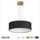 Ideal Lux - Set Up Slim 45 - Brushed Brass Pendant Light Fitting with a Choice of 45cm Shades in Dove Grey, Wood, Black, White or Beige - Stylish Italian Chic for a  Kitchen, Dining Room, Reception Room, Hotel or Restaurant Ideal Lux - Set Up Slim 45 - Brushed Brass Pendant Light Fitting with a Choice of 45cm Shades in Dove Grey, Wood, Black, White or Beige - Stylish Italian Chic for a  Kitchen, Dining Room, Reception Room, Hotel or Restaurant