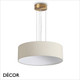 Ideal Lux - Set Up Slim 45 - Brushed Brass Pendant Light Fitting with a Choice of 45cm Shades in Dove Grey, Wood, Black, White or Beige - Stylish Italian Chic for a  Kitchen, Dining Room, Reception Room, Hotel or Restaurant Ideal Lux - Set Up Slim 45 - Brushed Brass Pendant Light Fitting with a Choice of 45cm Shades in Dove Grey, Wood, Black, White or Beige - Stylish Italian Chic for a  Kitchen, Dining Room, Reception Room, Hotel or Restaurant