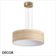 Ideal Lux - Set Up Slim 45 - Brushed Brass Pendant Light Fitting with a Choice of 45cm Shades in Dove Grey, Wood, Black, White or Beige - Stylish Italian Chic for a  Kitchen, Dining Room, Reception Room, Hotel or Restaurant Ideal Lux - Set Up Slim 45 - Brushed Brass Pendant Light Fitting with a Choice of 45cm Shades in Dove Grey, Wood, Black, White or Beige - Stylish Italian Chic for a  Kitchen, Dining Room, Reception Room, Hotel or Restaurant