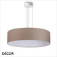 Ideal Lux - Set Up Slim 70 - Matt White Pendant Light Fitting with a Choice of 70cm Shades in Dove Grey, Wood, Black, White or Beige - Stylish Italian Chic for a  Kitchen, Dining Room, Reception Room, Hotel or Restaurant Ideal Lux - Set Up Slim 70 - Matt White Pendant Light Fitting with a Choice of 70cm Shades in Dove Grey, Wood, Black, White or Beige - Stylish Italian Chic for a  Kitchen, Dining Room, Reception Room, Hotel or Restaurant
