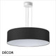 Ideal Lux - Set Up Slim 70 - Matt White Pendant Light Fitting with a Choice of 70cm Shades in Dove Grey, Wood, Black, White or Beige - Stylish Italian Chic for a  Kitchen, Dining Room, Reception Room, Hotel or Restaurant Ideal Lux - Set Up Slim 70 - Matt White Pendant Light Fitting with a Choice of 70cm Shades in Dove Grey, Wood, Black, White or Beige - Stylish Italian Chic for a  Kitchen, Dining Room, Reception Room, Hotel or Restaurant