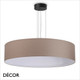 Ideal Lux - Set Up Slim 90 - Matt Black Pendant Light Fitting with a Choice of 90cm Shades in Dove Grey, Wood, Black, White or Beige - Stylish Italian Chic for a  Kitchen, Dining Room, Reception Room, Hotel or Restaurant Ideal Lux - Set Up Slim 90 - Matt Black Pendant Light Fitting with a Choice of 90cm Shades in Dove Grey, Wood, Black, White or Beige - Stylish Italian Chic for a  Kitchen, Dining Room, Reception Room, Hotel or Restaurant