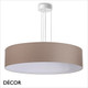 Ideal Lux - Set Up Slim 90 - Matt White Pendant Light Fitting with a Choice of 90cm Shades in Dove Grey, Wood, Black, White or Beige - Stylish Italian Chic for a  Kitchen, Dining Room, Reception Room, Hotel or Restaurant Ideal Lux - Set Up Slim 90 - Matt White Pendant Light Fitting with a Choice of 90cm Shades in Dove Grey, Wood, Black, White or Beige - Stylish Italian Chic for a  Kitchen, Dining Room, Reception Room, Hotel or Restaurant