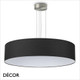 Ideal Lux - Set Up Slim 90 - Satin Nickel Pendant Light Fitting with a Choice of 90cm Shades in Dove Grey, Wood, Black, White or Beige - Stylish Italian Chic for a  Kitchen, Dining Room, Reception Room, Hotel or Restaurant Ideal Lux - Set Up Slim 90 - Satin Nickel Pendant Light Fitting with a Choice of 90cm Shades in Dove Grey, Wood, Black, White or Beige - Stylish Italian Chic for a  Kitchen, Dining Room, Reception Room, Hotel or Restaurant