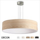 Ideal Lux - Set Up Slim 90 - Satin Nickel Pendant Light Fitting with a Choice of 90cm Shades in Dove Grey, Wood, Black, White or Beige - Stylish Italian Chic for a  Kitchen, Dining Room, Reception Room, Hotel or Restaurant Ideal Lux - Set Up Slim 90 - Satin Nickel Pendant Light Fitting with a Choice of 90cm Shades in Dove Grey, Wood, Black, White or Beige - Stylish Italian Chic for a  Kitchen, Dining Room, Reception Room, Hotel or Restaurant