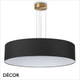 Ideal Lux - Set Up Slim 90 - Brushed Brass Pendant Light Fitting with a Choice of 90cm Shades in Dove Grey, Wood, Black, White or Beige - Stylish Italian Chic for a  Kitchen, Dining Room, Reception Room, Hotel or Restaurant Ideal Lux - Set Up Slim 90 - Brushed Brass Pendant Light Fitting with a Choice of 90cm Shades in Dove Grey, Wood, Black, White or Beige - Stylish Italian Chic for a  Kitchen, Dining Room, Reception Room, Hotel or Restaurant
