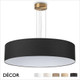 Ideal Lux - Set Up Slim 90 - Brushed Brass Pendant Light Fitting with a Choice of 90cm Shades in Dove Grey, Wood, Black, White or Beige - Stylish Italian Chic for a  Kitchen, Dining Room, Reception Room, Hotel or Restaurant Ideal Lux - Set Up Slim 90 - Brushed Brass Pendant Light Fitting with a Choice of 90cm Shades in Dove Grey, Wood, Black, White or Beige - Stylish Italian Chic for a  Kitchen, Dining Room, Reception Room, Hotel or Restaurant