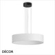 Ideal Lux - Set Up Ultra Slim 45 - Matt Black Pendant Light Fitting with a Choice of 45cm Shades in Dove Grey, Wood, Black, White or Beige - Stylish Italian Chic for a  Kitchen, Dining Room, Reception Room, Hotel or Restaurant Ideal Lux - Set Up Ultra Slim 45 - Matt Black Pendant Light Fitting with a Choice of 45cm Shades in Dove Grey, Wood, Black, White or Beige - Stylish Italian Chic for a  Kitchen, Dining Room, Reception Room, Hotel or Restaurant
