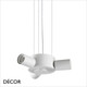 Ideal Lux - Set Up Ultra Slim 45 - Matt White Pendant Light Fitting with a Choice of 45cm Shades in Dove Grey, Wood, Black, White or Beige - Stylish Italian Chic for a  Kitchen, Dining Room, Reception Room, Hotel or Restaurant Ideal Lux - Set Up Ultra Slim 45 - Matt White Pendant Light Fitting with a Choice of 45cm Shades in Dove Grey, Wood, Black, White or Beige - Stylish Italian Chic for a  Kitchen, Dining Room, Reception Room, Hotel or Restaurant