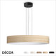 Ideal Lux - Set Up Ultra Slim 70 - Matt Black Pendant Light Fitting with a Choice of 70cm Shades in Dove Grey, Wood, Black, White or Beige - Stylish Italian Chic for a  Kitchen, Dining Room, Reception Room, Hotel or Restaurant Ideal Lux - Set Up Ultra Slim 70 - Matt Black Pendant Light Fitting with a Choice of 70cm Shades in Dove Grey, Wood, Black, White or Beige - Stylish Italian Chic for a  Kitchen, Dining Room, Reception Room, Hotel or Restaurant