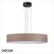 Ideal Lux - Set Up Ultra Slim 70 - Matt Black Pendant Light Fitting with a Choice of 70cm Shades in Dove Grey, Wood, Black, White or Beige - Stylish Italian Chic for a  Kitchen, Dining Room, Reception Room, Hotel or Restaurant Ideal Lux - Set Up Ultra Slim 70 - Matt Black Pendant Light Fitting with a Choice of 70cm Shades in Dove Grey, Wood, Black, White or Beige - Stylish Italian Chic for a  Kitchen, Dining Room, Reception Room, Hotel or Restaurant