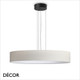 Ideal Lux - Set Up Ultra Slim 70 - Matt Black Pendant Light Fitting with a Choice of 70cm Shades in Dove Grey, Wood, Black, White or Beige - Stylish Italian Chic for a  Kitchen, Dining Room, Reception Room, Hotel or Restaurant Ideal Lux - Set Up Ultra Slim 70 - Matt Black Pendant Light Fitting with a Choice of 70cm Shades in Dove Grey, Wood, Black, White or Beige - Stylish Italian Chic for a  Kitchen, Dining Room, Reception Room, Hotel or Restaurant