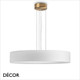 Ideal Lux - Set Up Ultra Slim 70 - Brushed Brass Pendant Light Fitting with a Choice of 70cm Shades in Dove Grey, Wood, Black, White or Beige - Stylish Italian Chic for a  Kitchen, Dining Room, Reception Room, Hotel or Restaurant Ideal Lux - Set Up Ultra Slim 70 - Brushed Brass Pendant Light Fitting with a Choice of 70cm Shades in Dove Grey, Wood, Black, White or Beige - Stylish Italian Chic for a  Kitchen, Dining Room, Reception Room, Hotel or Restaurant