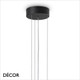 Ideal Lux - Set Up Ultra Slim 90 - Matt Black Pendant Light Fitting with a Choice of 90cm Shades in Dove Grey, Wood, Black, White or Beige - Stylish Italian Chic for a  Kitchen, Dining Room, Reception Room, Hotel or Restaurant Ideal Lux - Set Up Ultra Slim 90 - Matt Black Pendant Light Fitting with a Choice of 90cm Shades in Dove Grey, Wood, Black, White or Beige - Stylish Italian Chic for a  Kitchen, Dining Room, Reception Room, Hotel or Restaurant