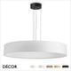 Ideal Lux - Set Up Ultra Slim 90 - Matt Black Pendant Light Fitting with a Choice of 90cm Shades in Dove Grey, Wood, Black, White or Beige - Stylish Italian Chic for a  Kitchen, Dining Room, Reception Room, Hotel or Restaurant Ideal Lux - Set Up Ultra Slim 90 - Matt Black Pendant Light Fitting with a Choice of 90cm Shades in Dove Grey, Wood, Black, White or Beige - Stylish Italian Chic for a  Kitchen, Dining Room, Reception Room, Hotel or Restaurant