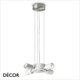 Ideal Lux - Set Up Ultra Slim 90 - Satin Nickel Pendant Light Fitting with a Choice of 90cm Shades in Dove Grey, Wood, Black, White or Beige - Stylish Italian Chic for a  Kitchen, Dining Room, Reception Room, Hotel or Restaurant Ideal Lux - Set Up Ultra Slim 90 - Satin Nickel Pendant Light Fitting with a Choice of 90cm Shades in Dove Grey, Wood, Black, White or Beige - Stylish Italian Chic for a  Kitchen, Dining Room, Reception Room, Hotel or Restaurant