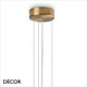 Ideal Lux - Set Up Ultra Slim 90 - Brushed Brass Pendant Light Fitting with a Choice of 90cm Shades in Dove Grey, Wood, Black, White or Beige - Stylish Italian Chic for a  Kitchen, Dining Room, Reception Room, Hotel or Restaurant Ideal Lux - Set Up Ultra Slim 90 - Brushed Brass Pendant Light Fitting with a Choice of 90cm Shades in Dove Grey, Wood, Black, White or Beige - Stylish Italian Chic for a  Kitchen, Dining Room, Reception Room, Hotel or Restaurant