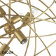 Ideal Lux - Konse, Large - Unusual Dark Gold Modern Designer Cage Pendant Light - Italian Design - Perfect for your Kitchen, Dining Room, Restaurant & Bistro Ideal Lux - Konse, Large - Unusual Dark Gold Modern Designer Cage Pendant Light - Italian Design - Perfect for your Kitchen, Dining Room, Restaurant & Bistro