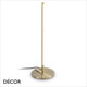 Ideal Lux - Filo - Brushed Brass Modern Designer LED Table Lamp - Unique Italian Design Ideal for your Living Room, Study, Hotel & Reception Room Ideal Lux - Filo - Brushed Brass Modern Designer LED Table Lamp - Unique Italian Design Ideal for your Living Room, Study, Hotel & Reception Room