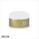Ideal Lux - Mignon - Brushed Brass Portable Modern Designer Wireless LED Table Lamp, Touch-Dimmable - Minimalist Italian Design for any Contemporary Indoor Space Ideal Lux - Mignon - Brushed Brass Portable Modern Designer Wireless LED Table Lamp, Touch-Dimmable - Minimalist Italian Design for any Contemporary Indoor Space