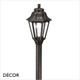 1A1 Ideal Lux - Dafne - Black Classic Vintage Style Outdoor Post Light - Stylish Italian Design for Any Outdoor Space 1A1 Ideal Lux - Dafne - Black Classic Vintage Style Outdoor Post Light - Stylish Italian Design for Any Outdoor Space