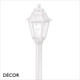 Ideal Lux - Dafne - White Classic Vintage Style Outdoor Post Light - Stylish Italian Design for Any Outdoor Space Ideal Lux - Dafne - White Classic Vintage Style Outdoor Post Light - Stylish Italian Design for Any Outdoor Space
