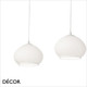Ideal Lux - Mama 3 - White Acid-Etched Blown Glass Modern Designer Multiple Pendant Light - Stylish Italian Design for a Kitchen, Dining Room, Hotel, Restaurant, Bistro, Bar & Café Ideal Lux - Mama 3 - White Acid-Etched Blown Glass Modern Designer Multiple Pendant Light - Stylish Italian Design for a Kitchen, Dining Room, Hotel, Restaurant, Bistro, Bar & Café