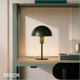 Nordlux - Ellen Mini - Dark Green Modern Designer Table Lamp - Scandinavian Minimalism for any Contemporary Space