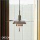 Nordlux - Latika - Brushed Chrome Modern Designer Pendant Light - Ideal for your Kitchen, Dining Room, Living Room, Hotel, Restaurant & Café