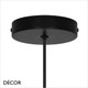 Nordlux - Vivienne 40 - Pleated Fabric Shade & Black Modern Designer Pendant Light - Stylish Danish Design for any Contemporary Space