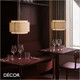 Nordlux - Takai 30 - Beige Flax Linen Shade & Burnished Brass Modern Designer Pendant Light - Luxury Danish Hotel Chic for any Contemporary Space. DFTP