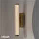 Nordlux - Virelle 32 - Brass Modern Designer Dimmable LED Bathroom Wall Light - Innovative Danish Design For a Bathroom, Shower Room, Wet Room & Wash Room